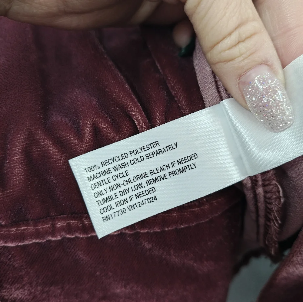 Universal Threads Burgundy 2pc Pajama Set Sz. M - Picture 4 of 5